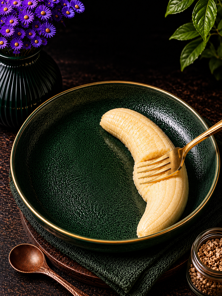 luxurious banana still life