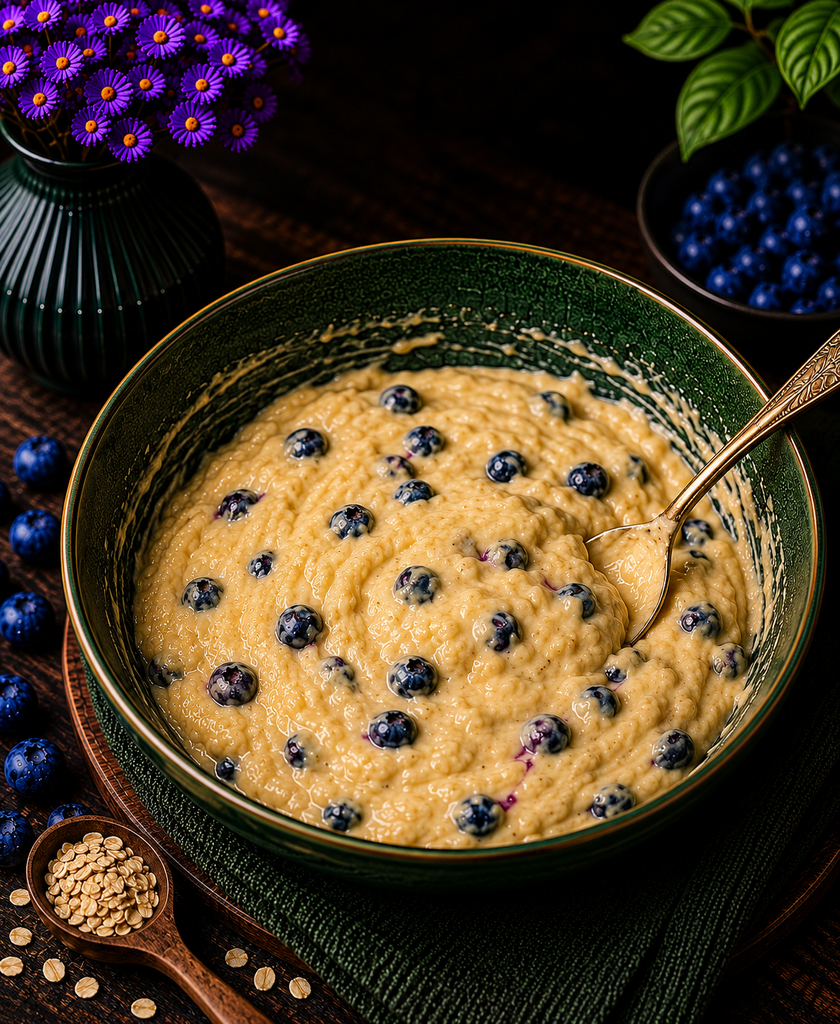 moody blueberry batter bowl